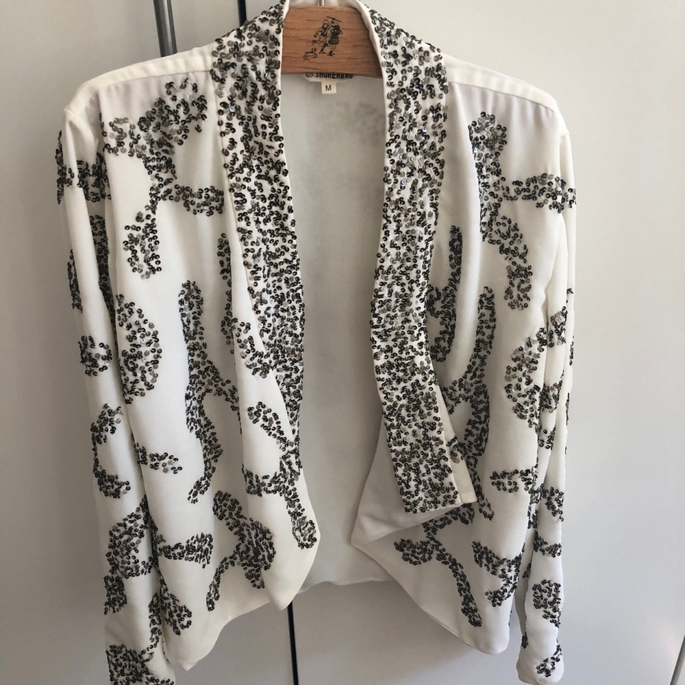 White blazer